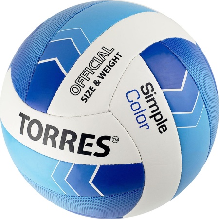 Купить Мяч волейбольный Torres Simple Color любительский р.5 в Троицке 